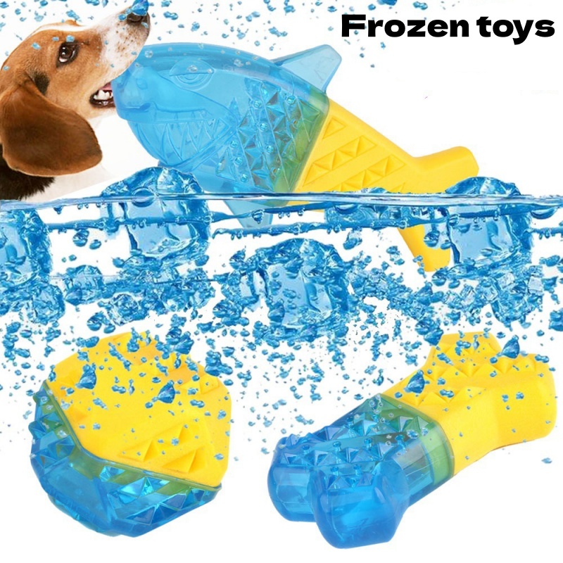 Summer Cooling Dog Chew Toys F - Teeth Cleaning Dog Chew Bone ulasan dan harga