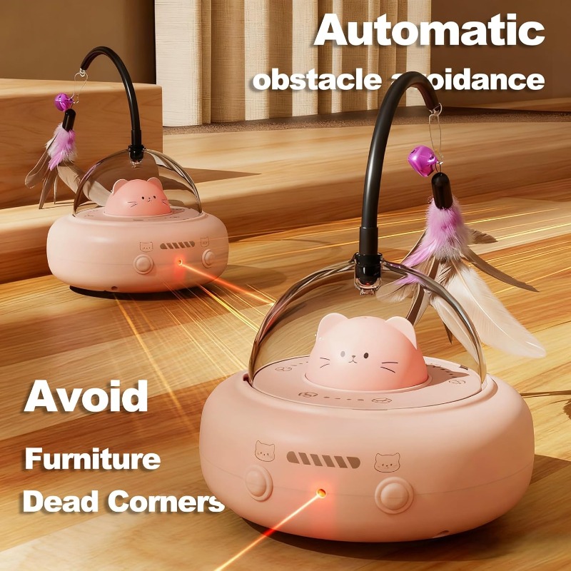 Low Noise 2 in 1 Rechargeable  - Laser Pointer Cat Toy Automatic ulasan dan harga