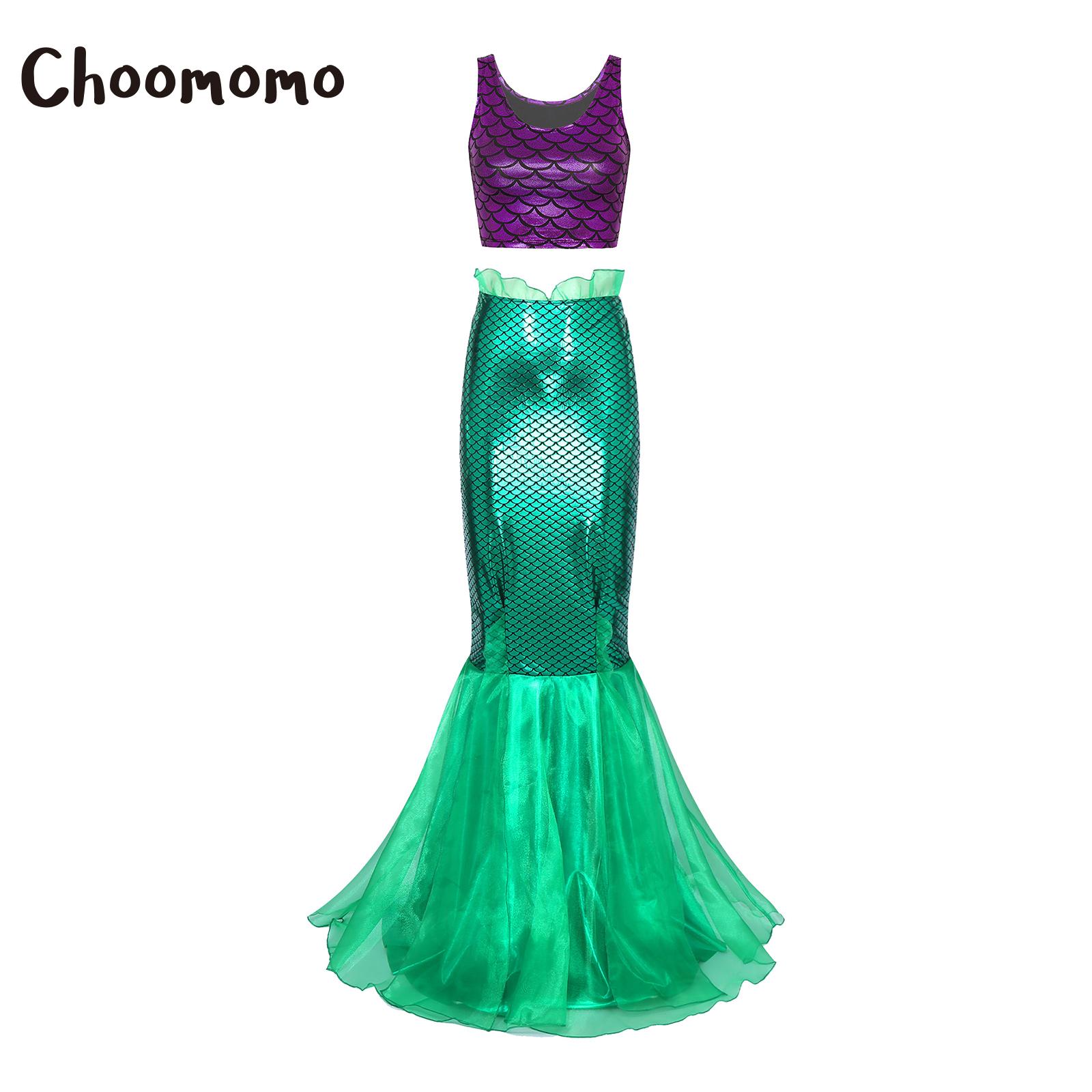 Women Halloween Mermaid Cospla - Aquarium ulasan dan harga
