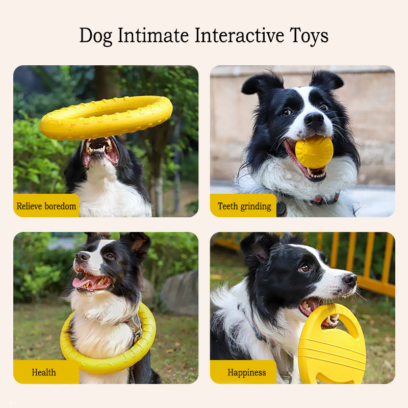 EVA Durable Dog Toys 4 Pack  F - Indestructible Dog Chew Toy ulasan dan harga