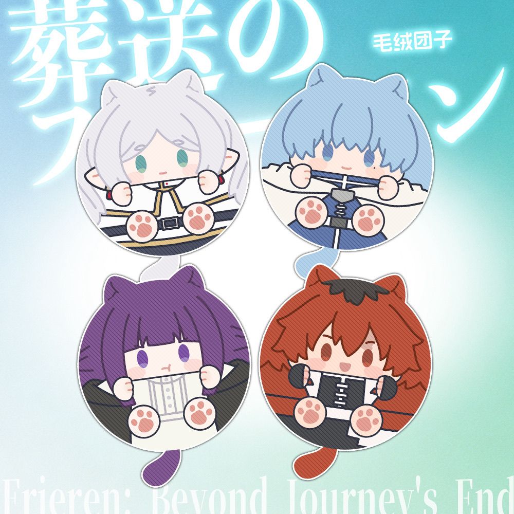 Frieren Cat Ear Plush Doll Bey - Cat Toys ulasan dan harga