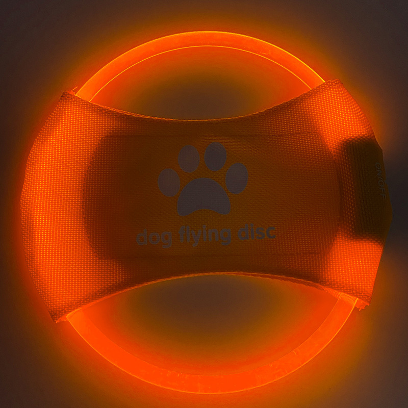 LED Dog Flying Disc,LED Light  - Flying Disc Dog Training Toy ulasan dan harga