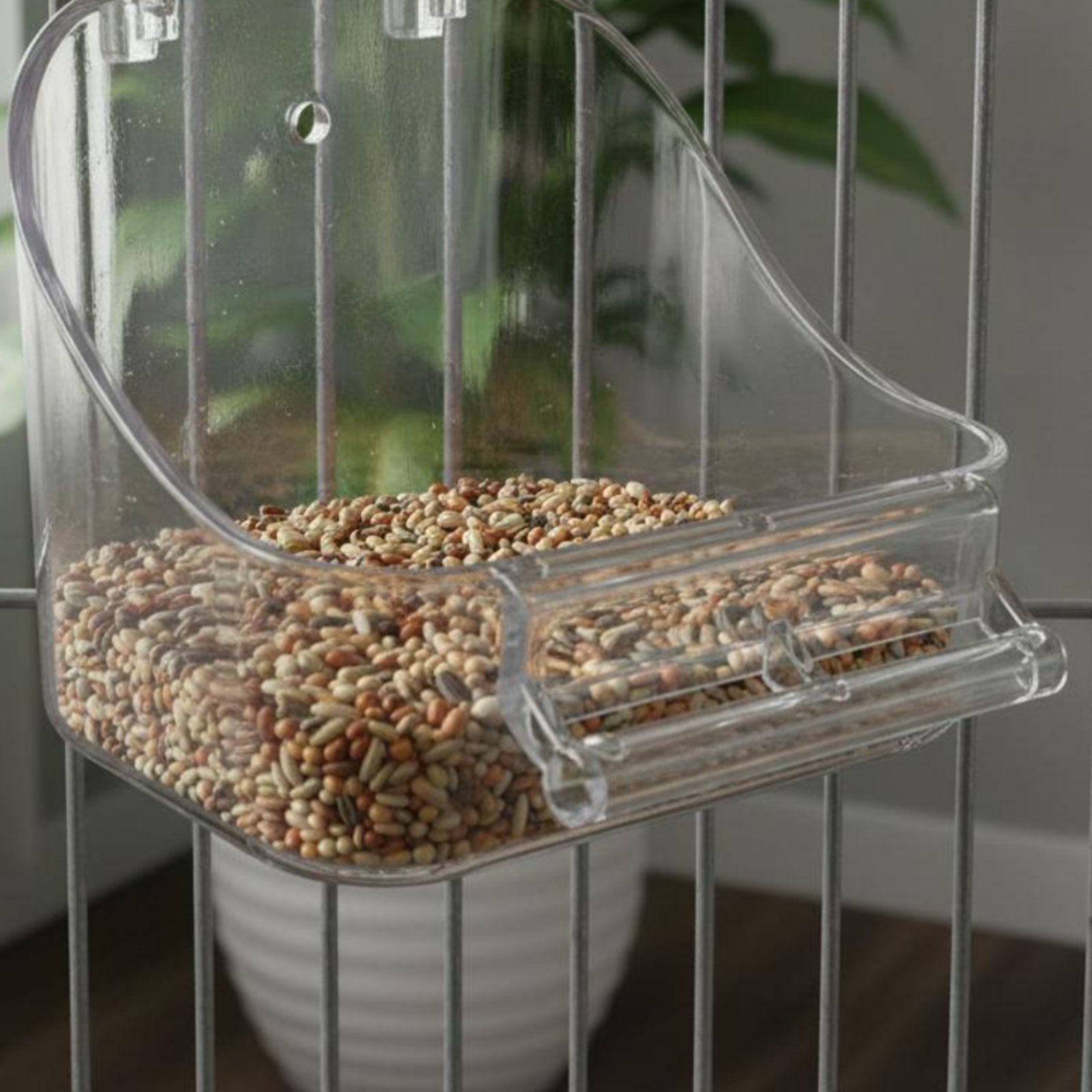 Bird Food Bowl Removable Enclo - Pet Feeders ulasan dan harga