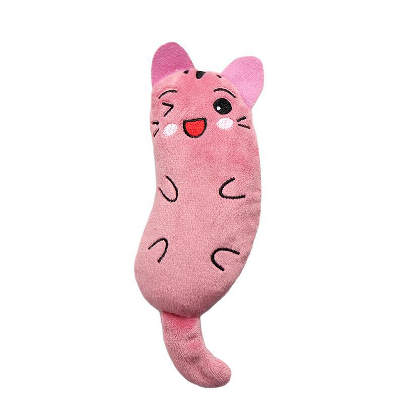 Funny Pet Plush Embroidery Cat - Catnip Interactive Plush Mouse ulasan dan harga