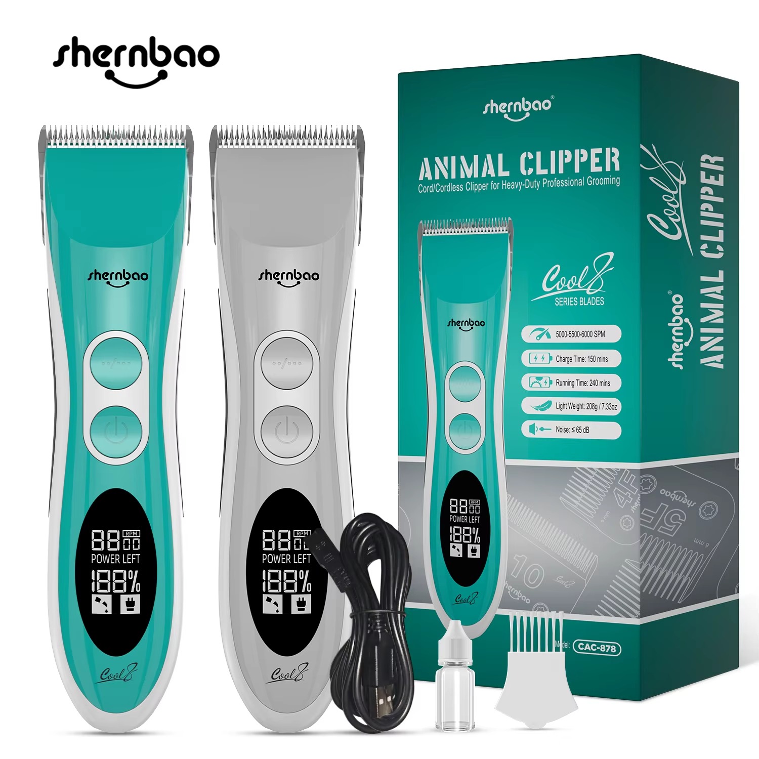 Shernbao CAC-878 Professional  - Pet Grooming ulasan dan harga