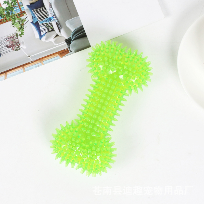Pet toy for large dogs, rubber - Teeth Cleaning Dog Chew Bone ulasan dan harga