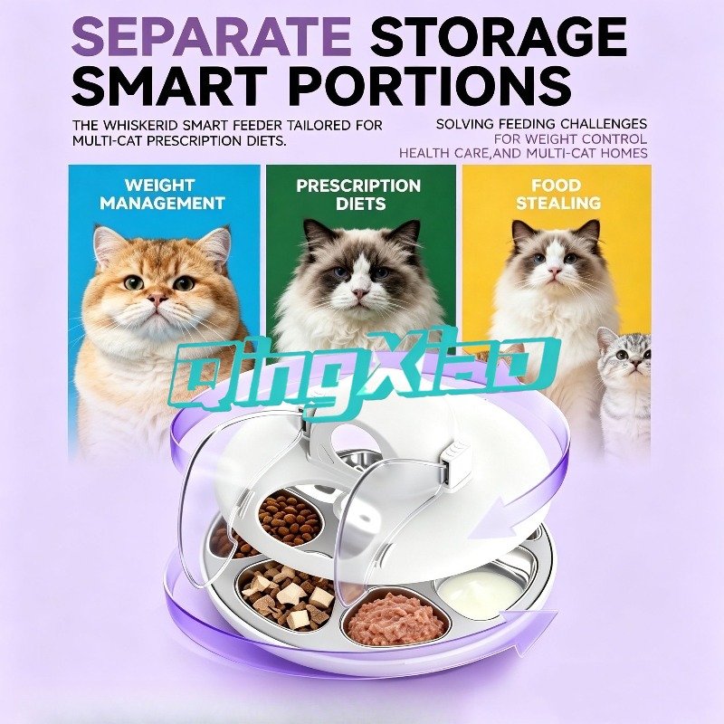 AI Smart Cat Feeder Face Recog - Pet Feeders ulasan dan harga
