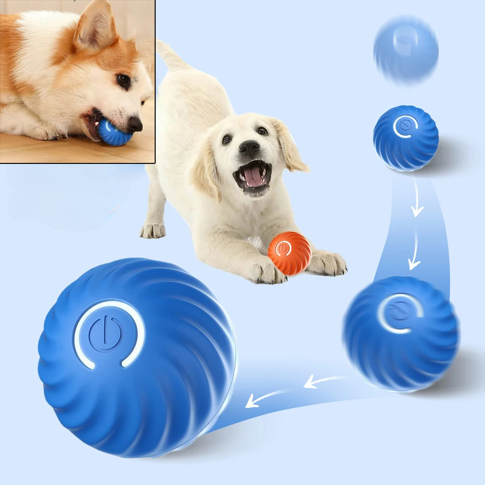 Dog Toy Ball Automatic Moving  - Automatic Moving Dog Ball ulasan dan harga