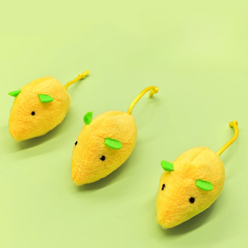5pcs Cat Chew Plush Toy Catnip - Catnip Interactive Plush Mouse ulasan dan harga
