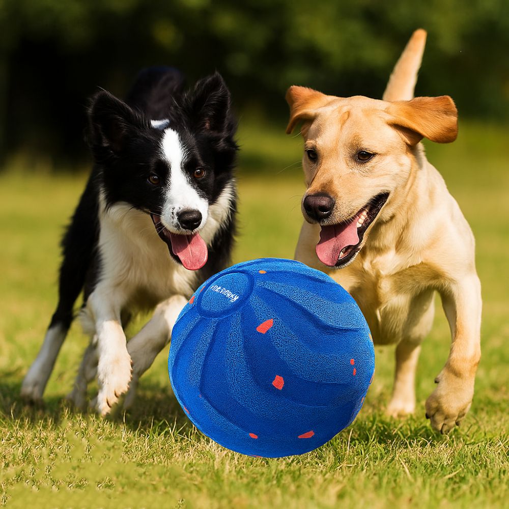 Bite Resistant Smart Dog Toy B - Automatic Moving Dog Ball ulasan dan harga