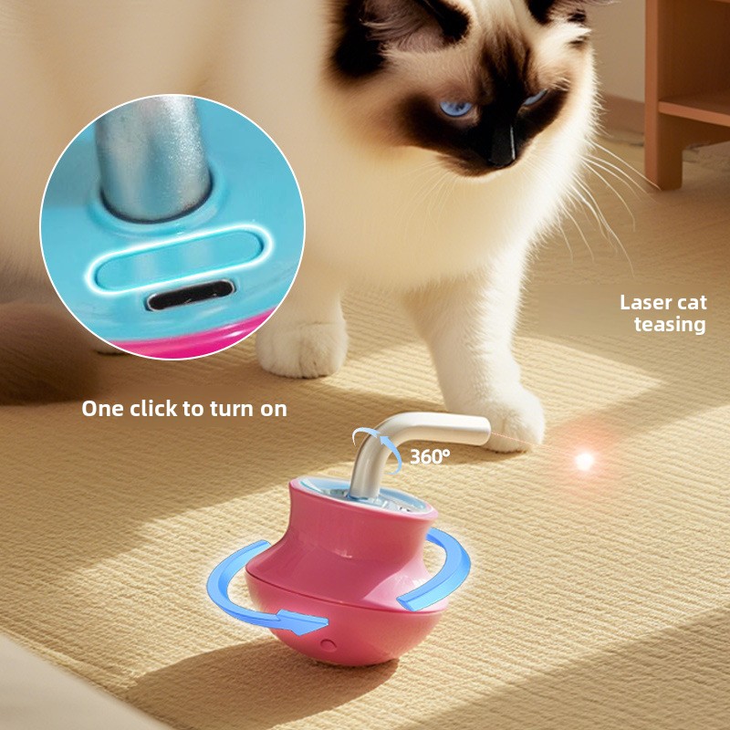 Automatic cat toys: interactiv - Laser Pointer Cat Toy Automatic ulasan dan harga