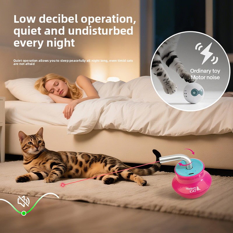 Automatic cat toys: interactiv - Laser Pointer Cat Toy Automatic ulasan dan harga
