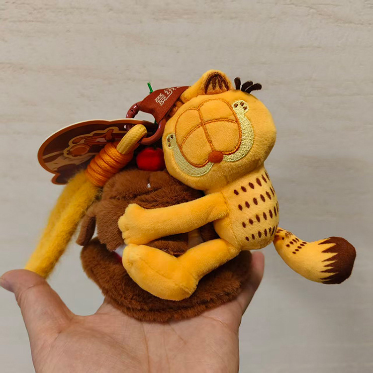 10CM Original Garfield Pendant - Cat Toys ulasan dan harga