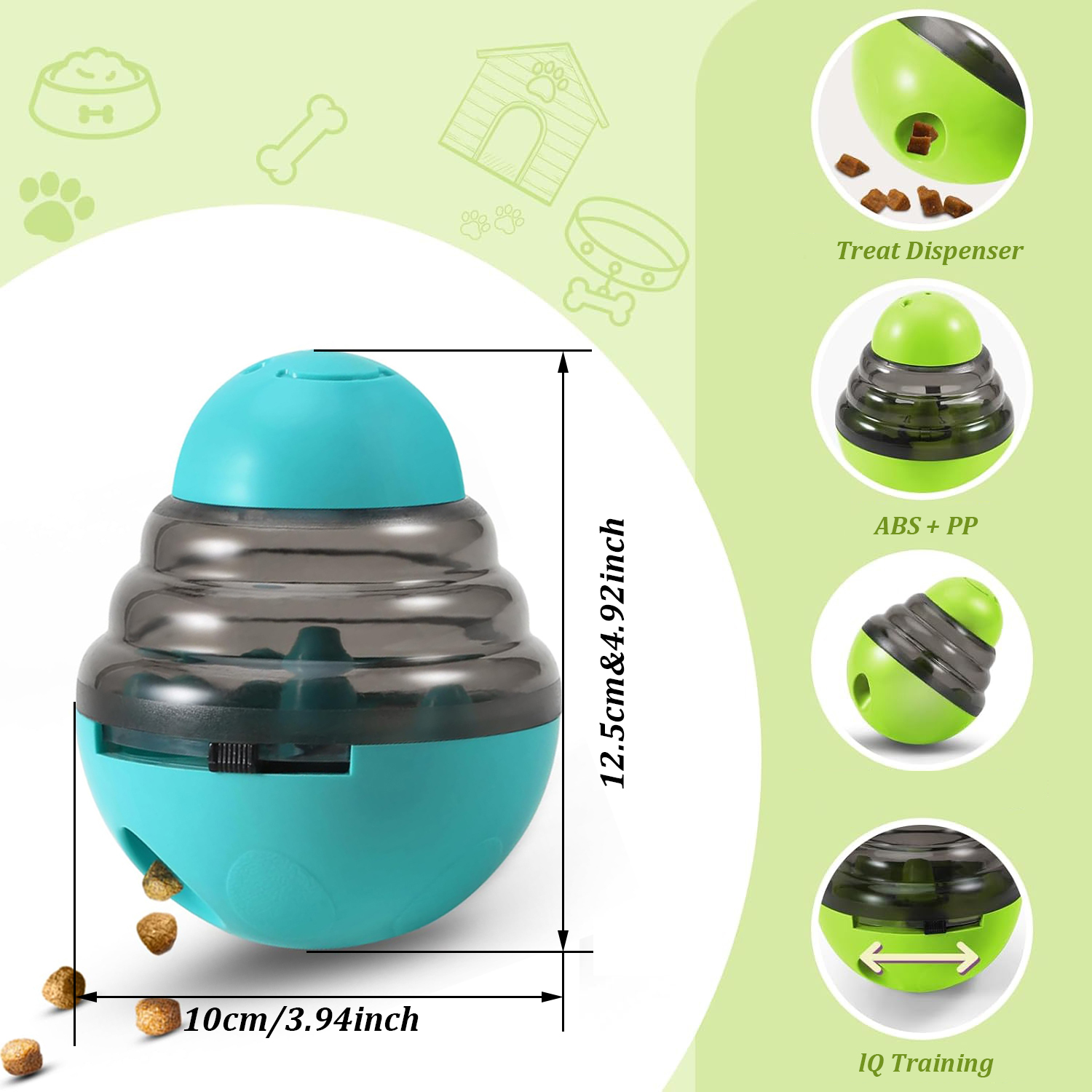 Dog Interactive Food Dispenser - Dog Puzzle Feeder Toy ulasan dan harga