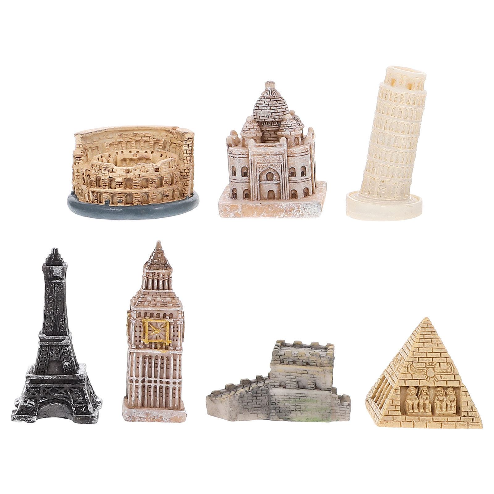 7Pcs Lifelike Roman Statues Re - Aquarium ulasan dan harga