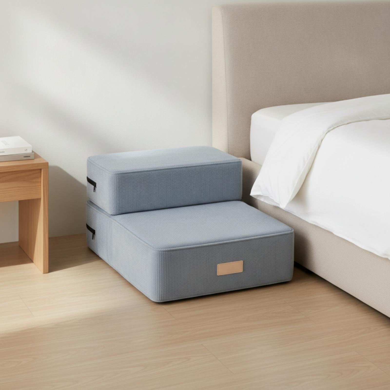 Dog Stair Ramp for Bed with Cu - Pet Beds ulasan dan harga