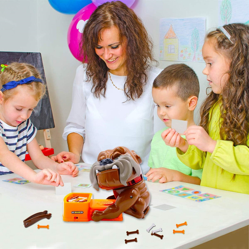 Parent-child Interactive Games - Interactive Squeaky Plush Dog Toy ulasan dan harga