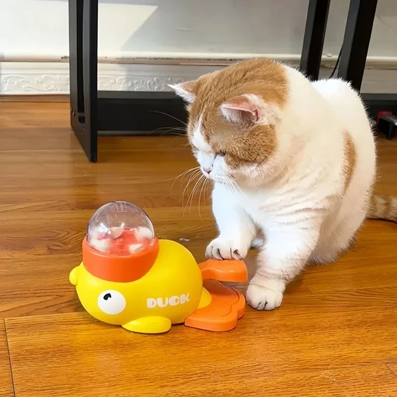 Yellow Duck-Shaped Interactive - Dog Puzzle Feeder Toy ulasan dan harga