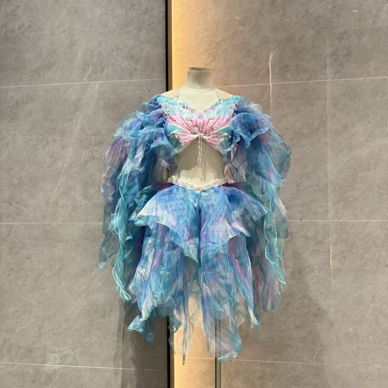 Mermaid Water Dance Skirt Prin - Aquarium ulasan dan harga