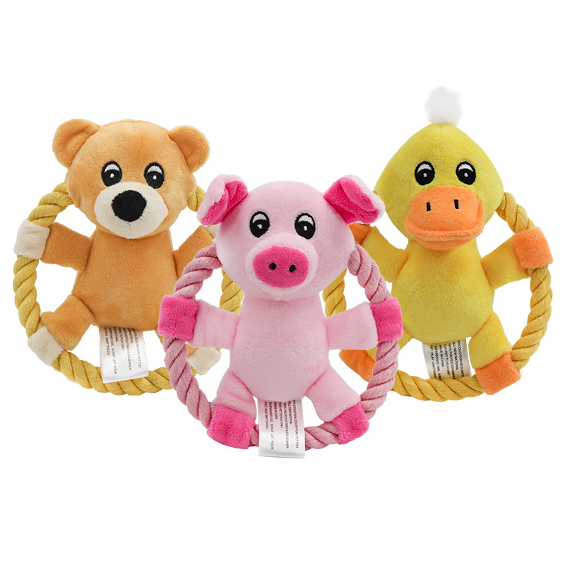 Pet Dog Throwing Knot Frisbee  - Flying Disc Dog Training Toy ulasan dan harga