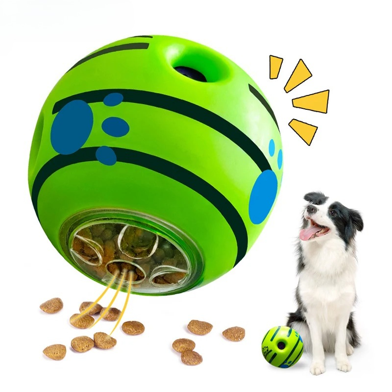 Interactive Dog Treat Ball Toy - Rubber Treat Dispensing Dog Toy ulasan dan harga