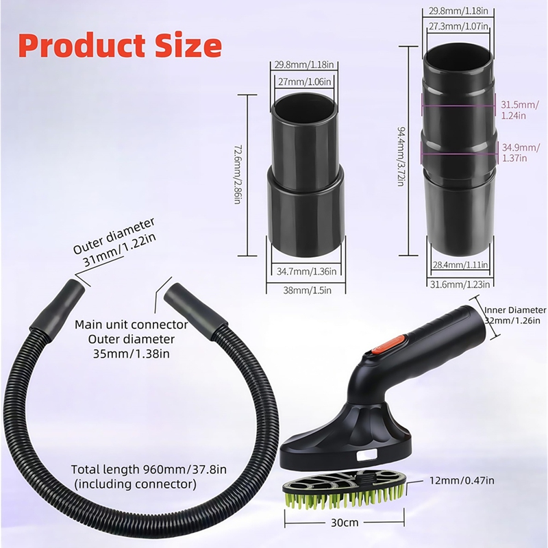 Shedding Brush Vacuum Attachme - Pet Grooming ulasan dan harga