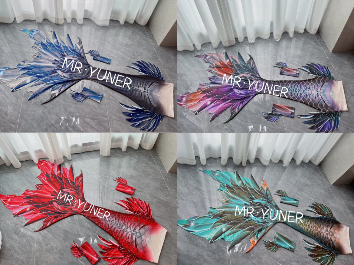 Original Mermaid Big Fish Tail - Aquarium ulasan dan harga