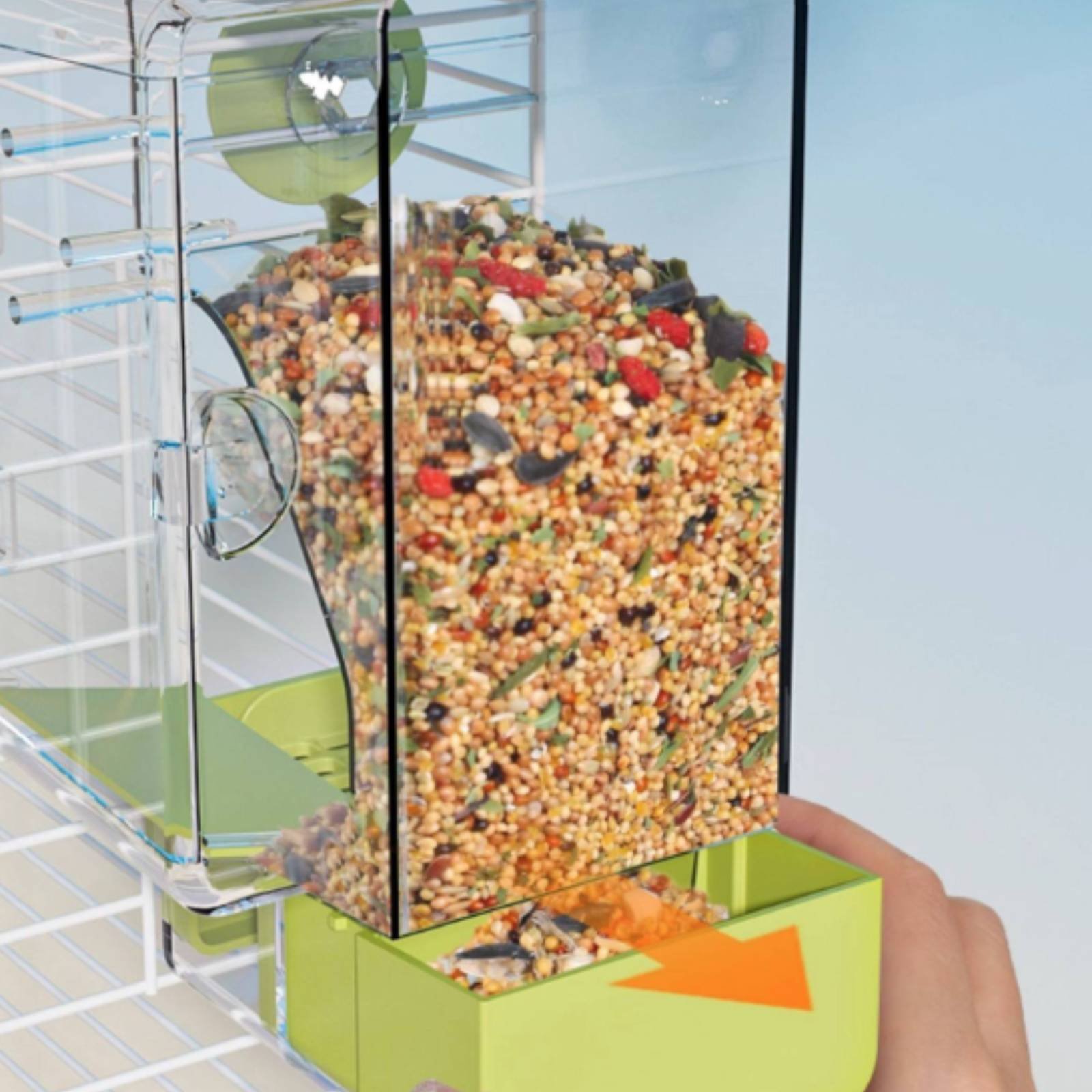 Seed Separating Feeder Splash- - Pet Feeders ulasan dan harga