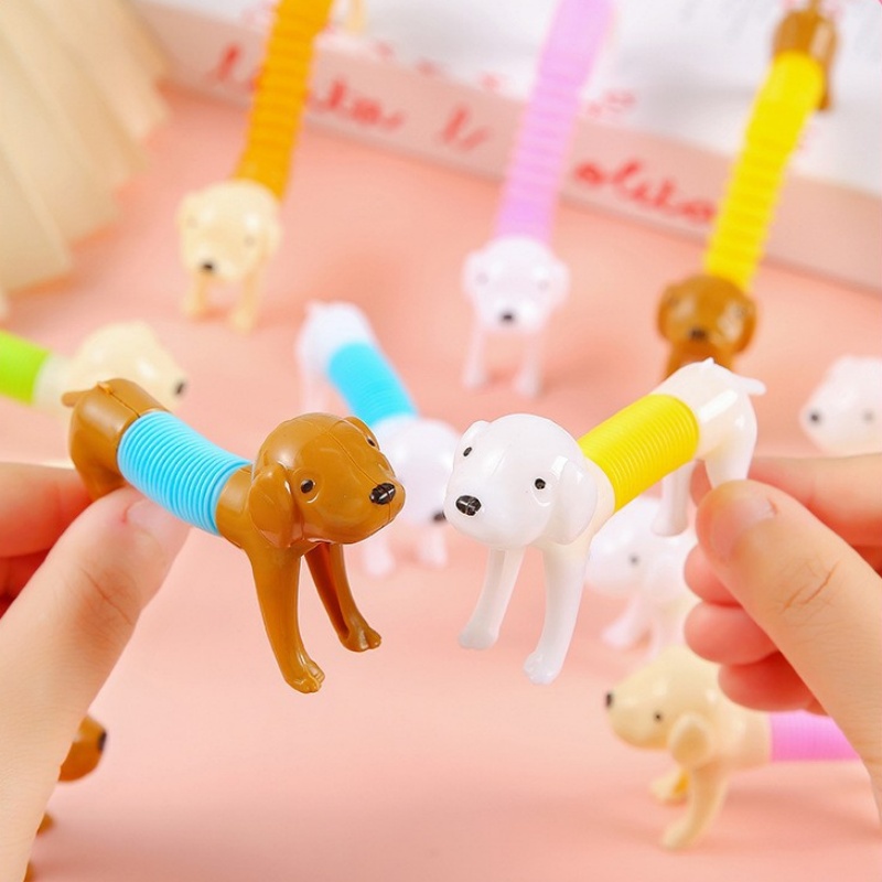 Durable Colorful Stretchable D - Interactive Squeaky Plush Dog Toy ulasan dan harga
