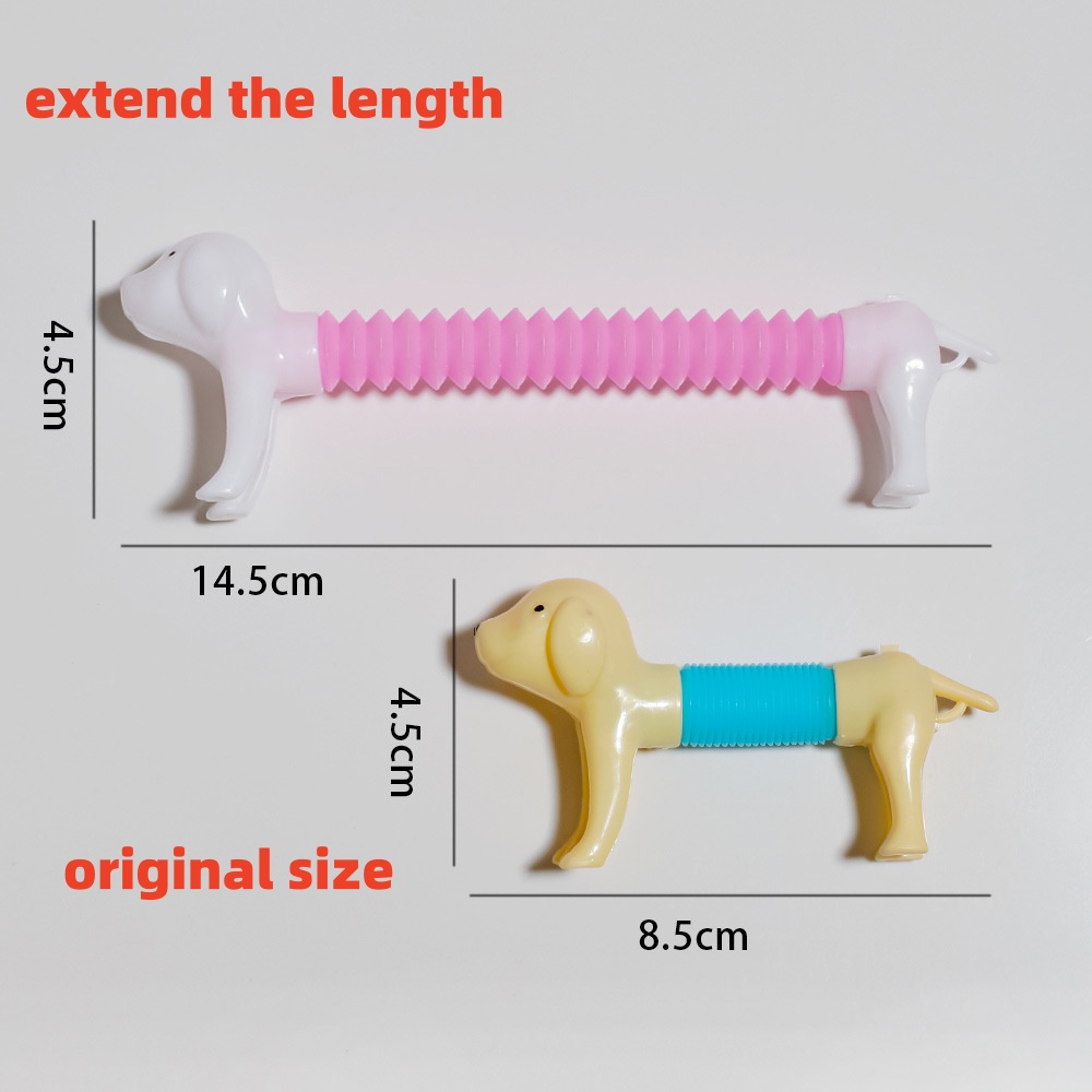 Durable Colorful Stretchable D - Interactive Squeaky Plush Dog Toy ulasan dan harga