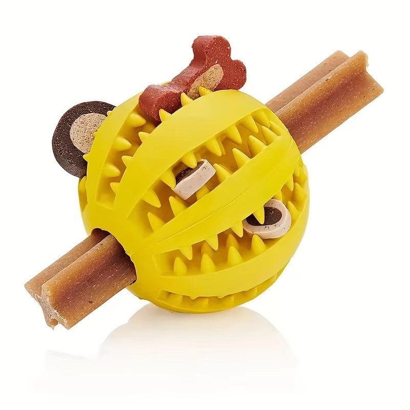 1/2pcs Dog Toy Ball Interactiv - Indestructible Dog Chew Toy ulasan dan harga