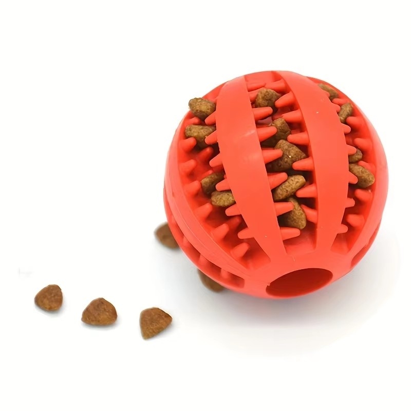 1/2pcs Dog Toy Ball Interactiv - Indestructible Dog Chew Toy ulasan dan harga