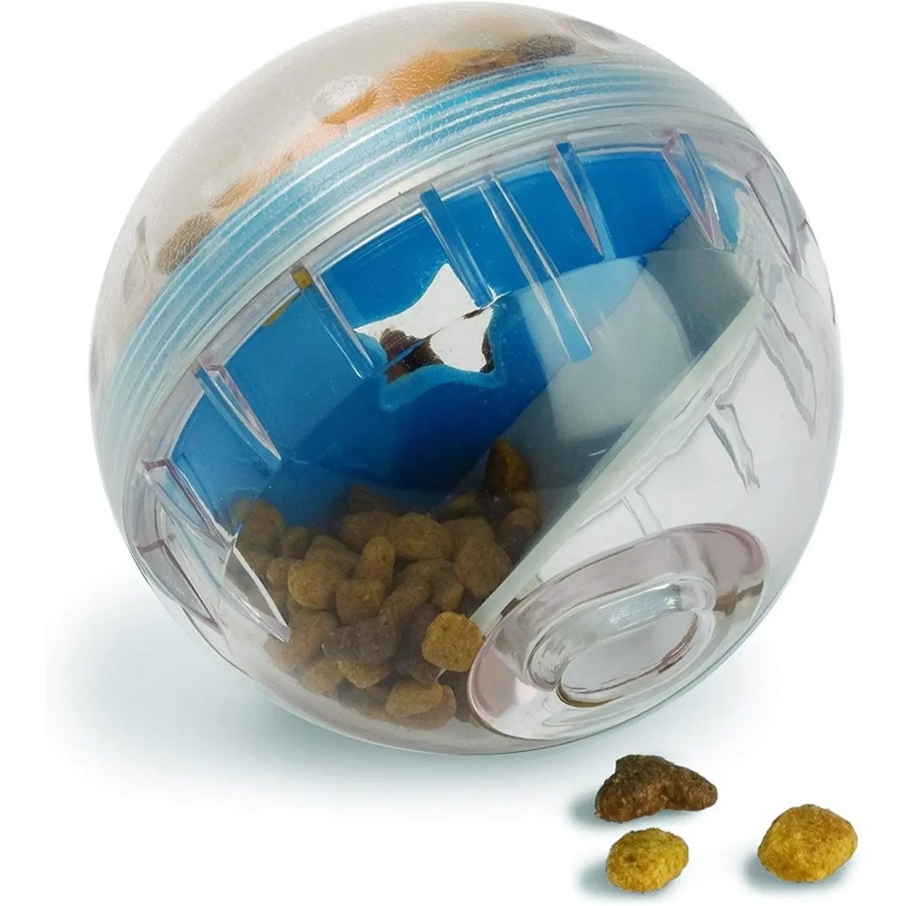 IQ Treat Ball Dog Treat Dispen - Dog Puzzle Feeder Toy ulasan dan harga